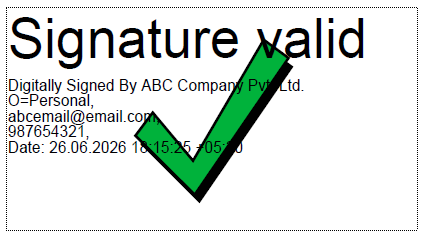 Pearl eSign successful signing completion screen